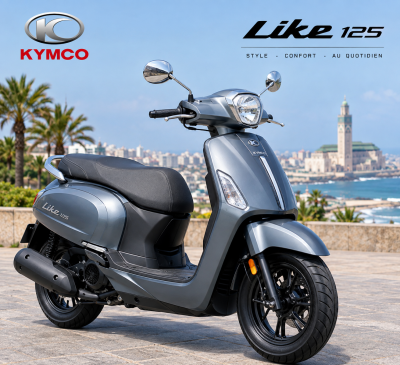 Kymco Like 125 au Maroc : prix, fiche technique et avis complet