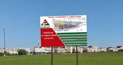 Lots de terrain viabilisés à vendre – Projet Al Anbar Tranche 2 – Meknès