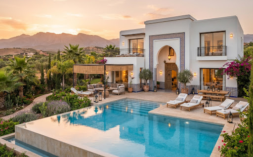 Villa moderne avec piscine à Marrakech
